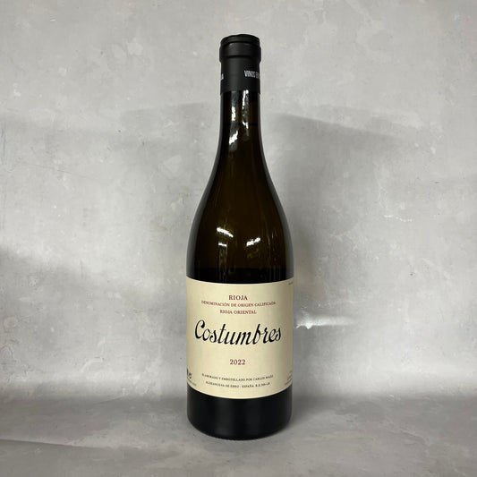 2022 COSTUMBRES RIOJA BLANCO