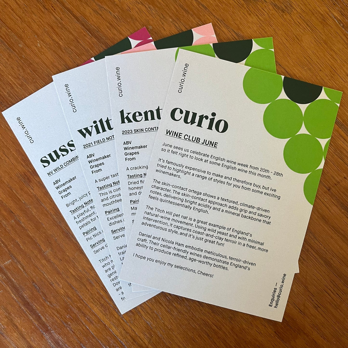 CURIO WINE CLUB