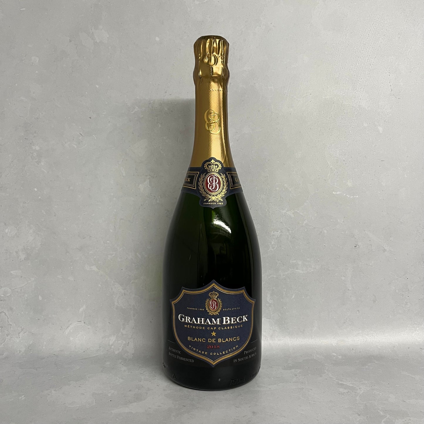 2018 BLANC DE BLANCS CAP CLASSIQUE